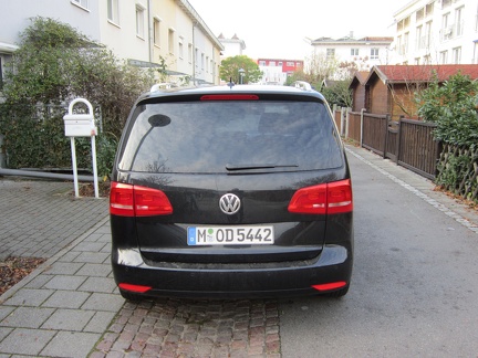 2011 VW Touran Rear